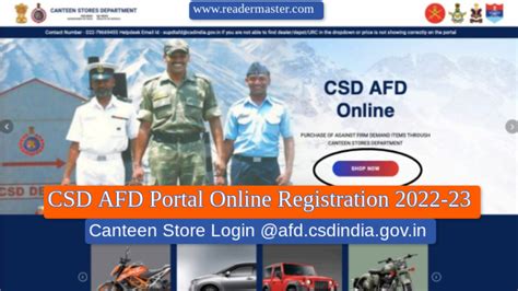 csd canteen store portal